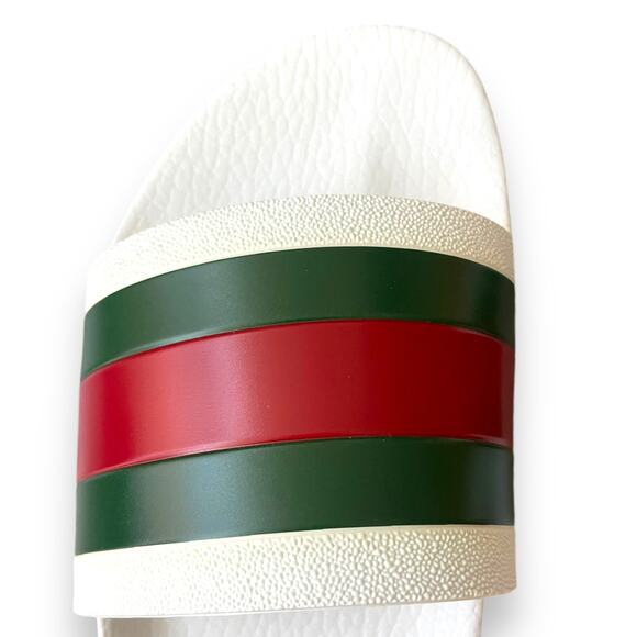 Mens Gucci Pursuit 72 Slide Sandals Shoes with box  sz 8 - Picture 7 of 10